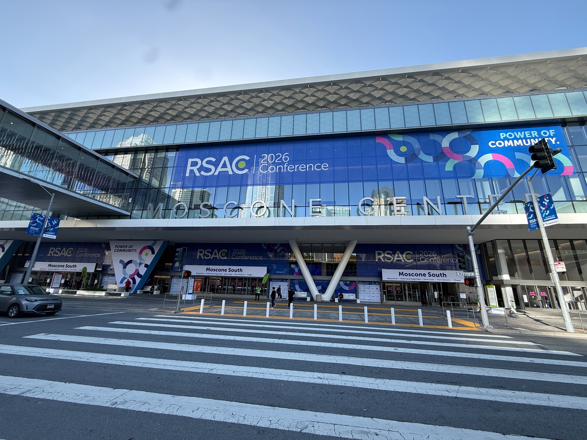 RSA Conference exterior graphics